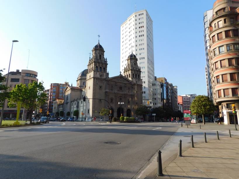 A church in Gijón.