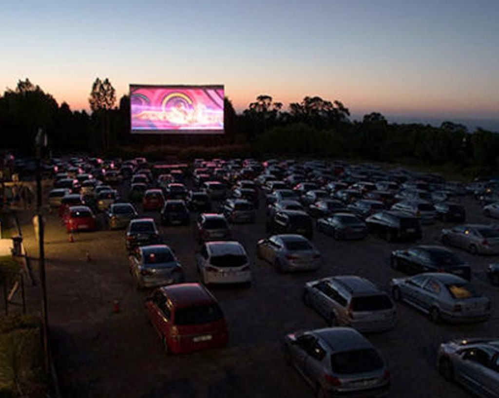 drive in cinema in asturias, spain